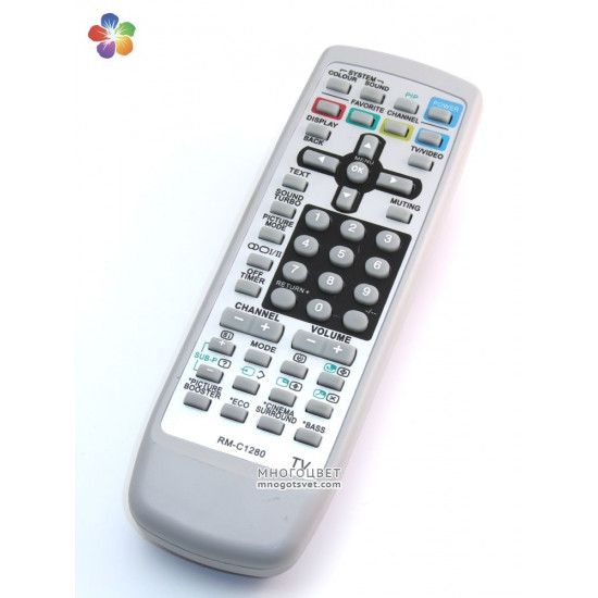 Пульт ДУ для телевизора JVC  (RM-C1280)