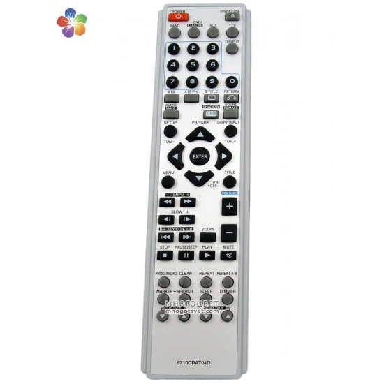 Пульт ДУ для домашнего DVD театр LG (6710CDAT04D)