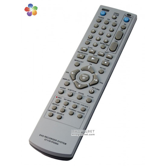 Пульт ДУ для DVD recorder LG 6711R1P098A