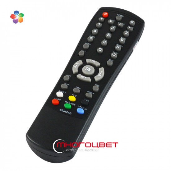 Пульт ДУ для спутникового тюнера ORTON X80 HDMI