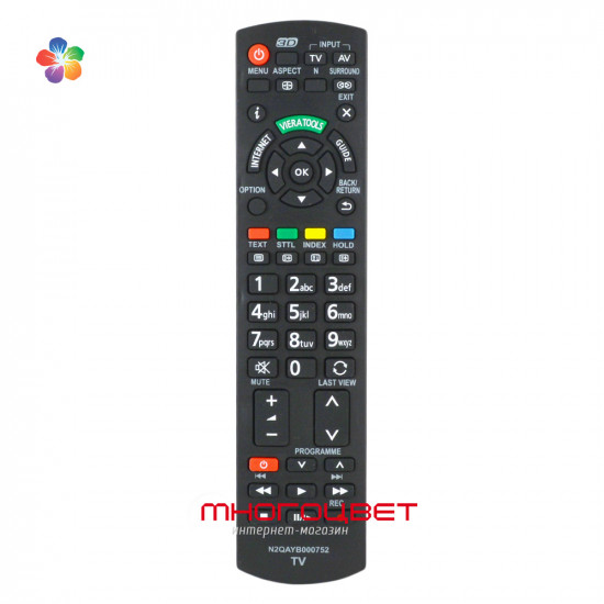 Пульт ДУ N2QAYB000752 для телевизора Panasonic