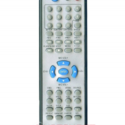 Пульт ДУ для DVD плееров Supra DVS-055XK, DVS-065XK, DVS-109UX