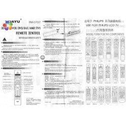 Универсальный пульт ДУ для устройств PHILIPS (RM-D727)