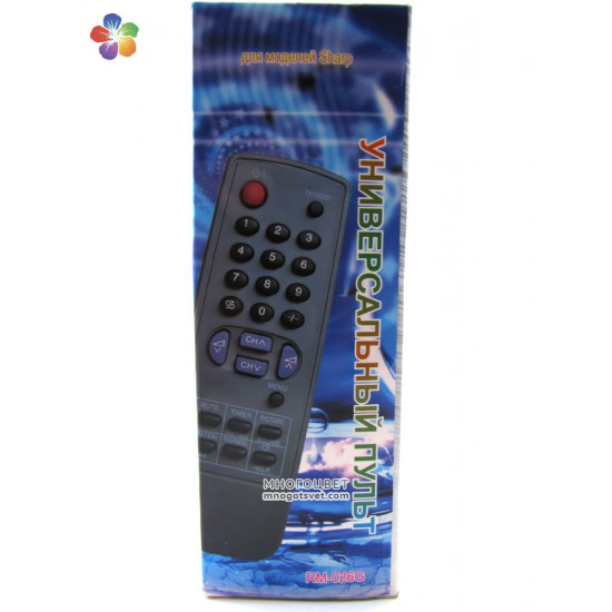 Универсальный пульт ДУ для устройств SHARP (RM-026G)